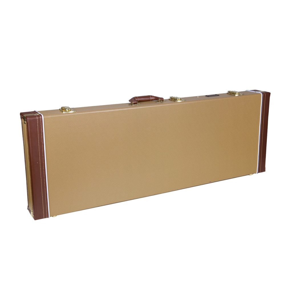 Electric Guitar Case, Rectangular Wood Case For Fender Stratocaster and  Telecaster