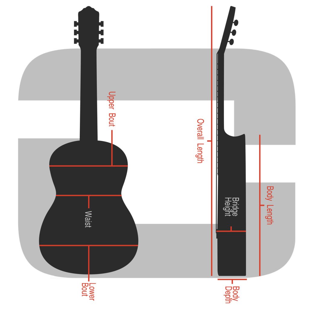 Gibson 335 body deals dimensions