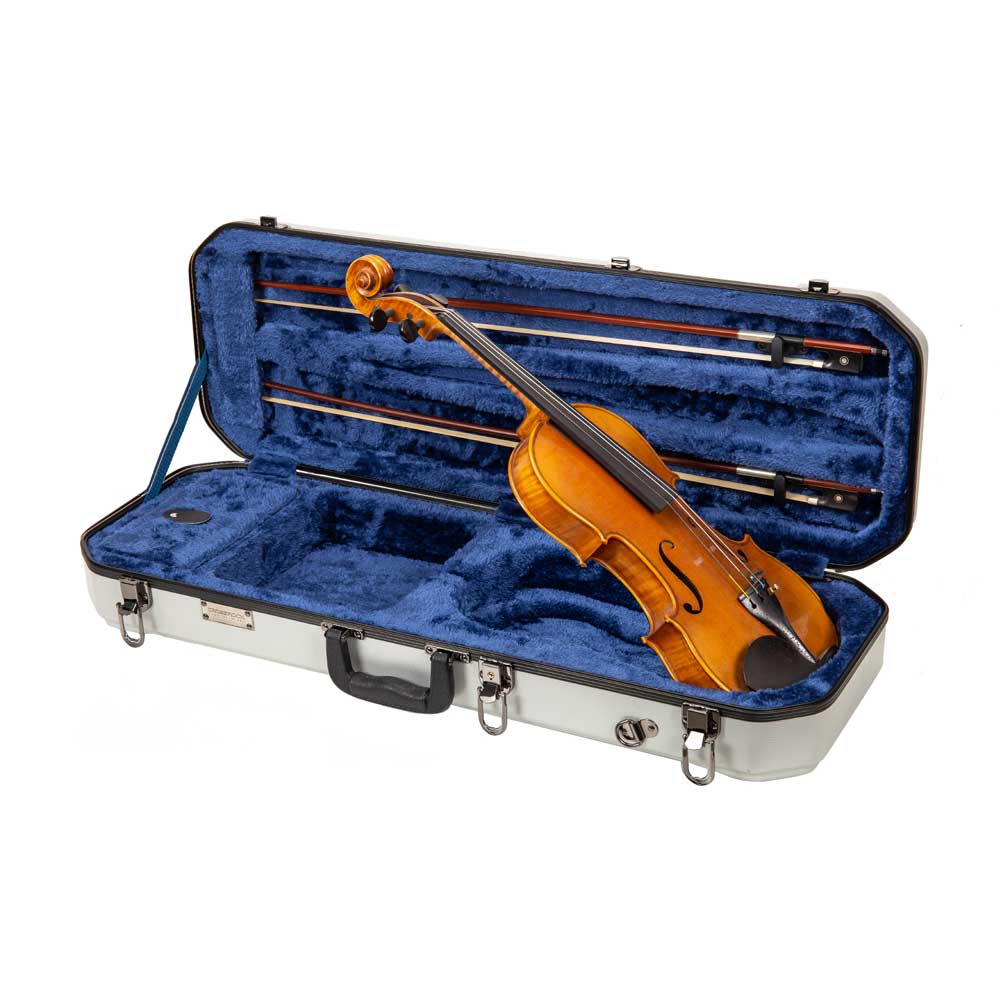 新しいスタイル 4/4 バイオリン Violin x045 - 付属 弓 ケース 弦楽器 