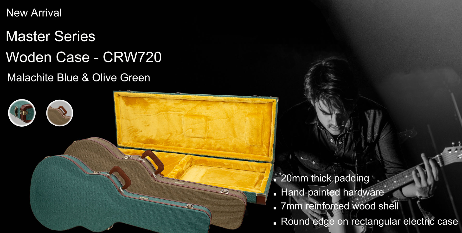 Master Series Wooden Case CRW720 | Crossrock