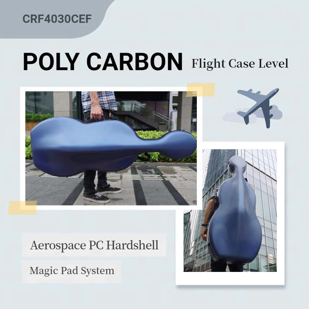 Polycarbonate Cello Case | Crossrock
