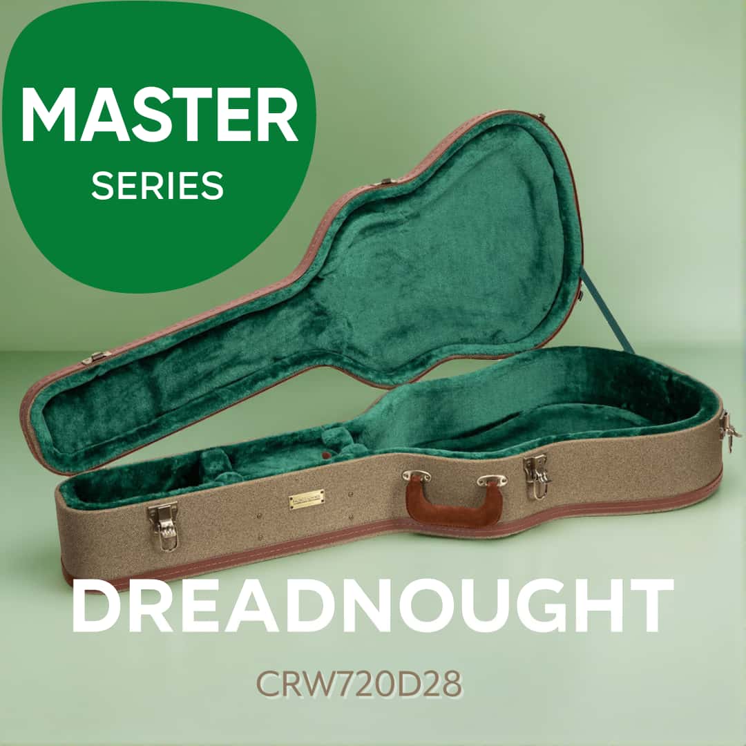 Martin Dreadnought Guitar Case – Master Series Wood | Crossrock