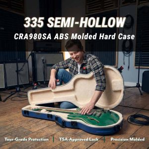 CRA980SA ABS Molded Hardshell Guitar Case for Gibson ES-335